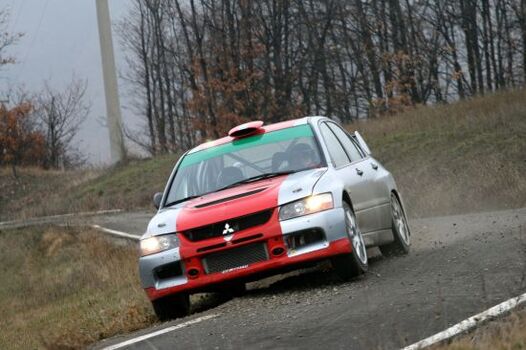 Alan Scorcioni Test comparative Mitsubishi Ford Focus Wrc 10 01 2008 Alan Scorcioni Test comparative Mitsubishi Ford Focus Wrc 10 01 2008