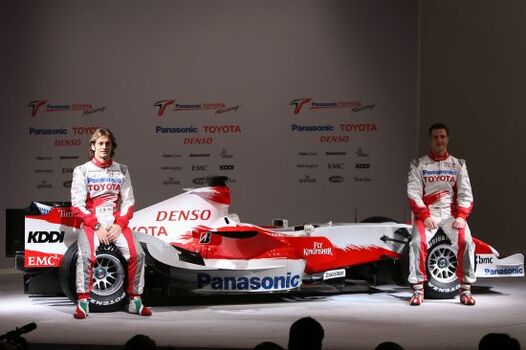 Presentazione Toyota tf107 Colonia ger 12 01 200