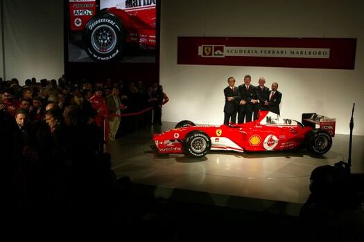 Presentazione Ferrari F1 F2004 Presentazione Ferrari F1 F2004