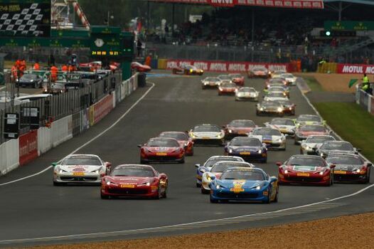 Ferrari Challenge Le Mans FRA 19 22 06 2013 Ferrari Challenge Le Mans FRA 19 22 06 2013