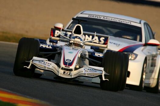 Presentazione Bmw Sauber Team F1.07.valencia esp Presentazione Bmw Sauber Team F1.07.valencia esp