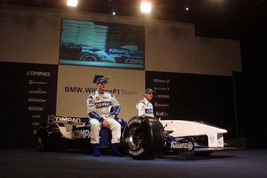 Presentazione Bmw Willians Fw24 Presentazione Bmw Willians Fw24