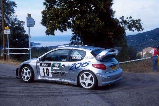 Rally Tour de Corse Ajaccio FRA 29 01 10 2000