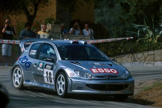 Rally Tour de Corse Ajaccio FRA 29 01 10 2000