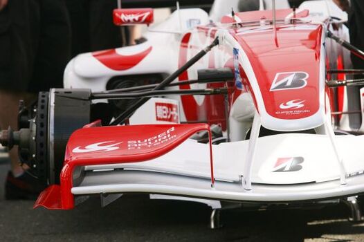 test Super Aguri SA06 Silverstone 2006 test Super Aguri SA06 Silverstone 2006