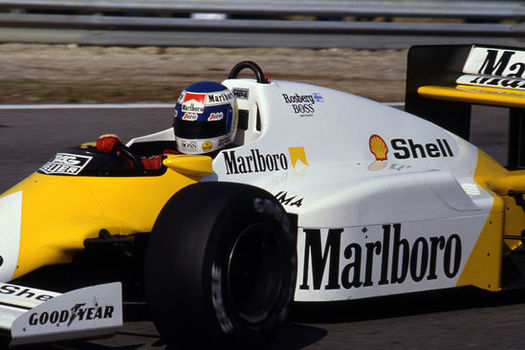 At Estoril during the 1986 F1 season, Keke Rosberg drove a Yellow