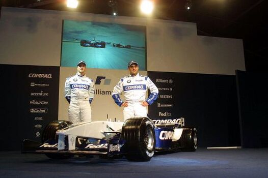 Presentazione Bmw Willians Fw24 Presentazione Bmw Willians Fw24
