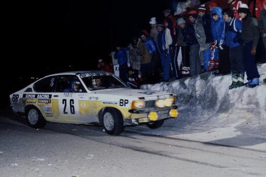 OPEL ASCONA n° 33 RALLYE DE MONTE CARLO 1980 CLARR DECAL 1/43e