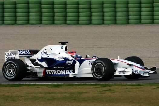 Shakedown BMW Sauber F1.08 Valencia Spain 15 01 2008 Shakedown BMW Sauber F1.08 Valencia Spain 15 01 2008