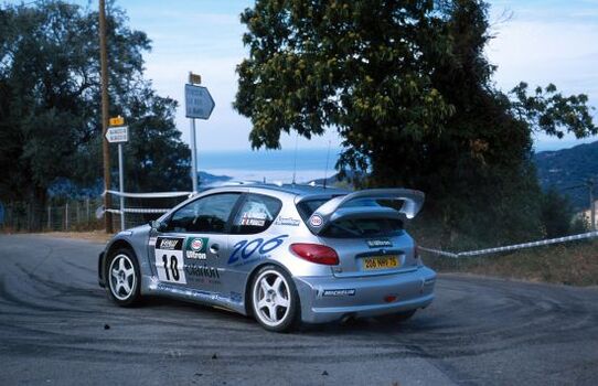Rally Tour de Corse Ajaccio FRA 29 01 10 2000