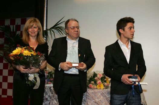 Premiazione Campioni Automobilismo 2007 New Factory Abarth 22 2 2008 Torino ITA 