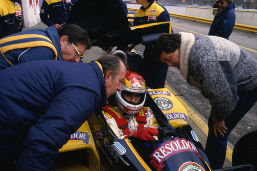 Formula One Test Imola ITA 01 01 1985 Formula One Test Imola ITA 01 01 1985