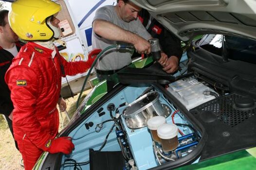 Test Francois delecour con una Porsche 997 rally Test Francois delecour con una Porsche 997 rally