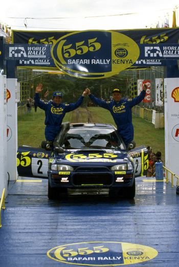 Safari Rally Nairobi EAK 05 07 04 1996