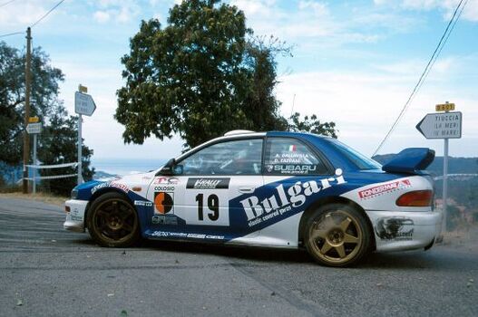 Rally Tour de Corse Ajaccio FRA 29 01 10 2000