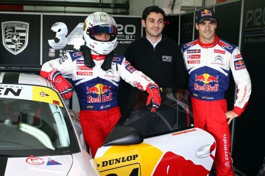Sebastien Loeb and Dani Sordo International GT Open Barcelona 30 31 10 2010