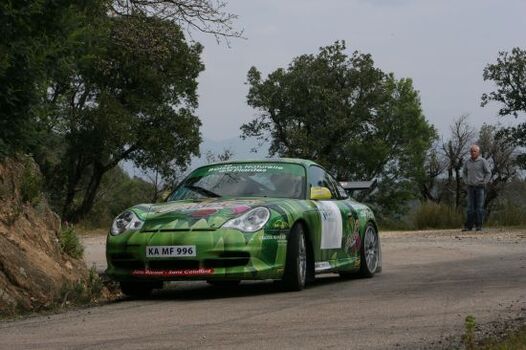 Test Francois delecour con una Porsche 997 rally Test Francois delecour con una Porsche 997 rally