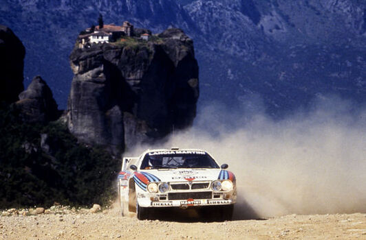 Photo Course Ancienne - Attilio Bettega - Acropolis Rally 1983 - 30 Mai