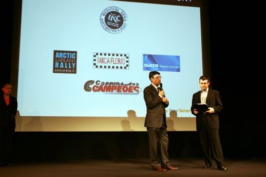 IRC Prize Giving Ceremony Paris France 05 12 2007