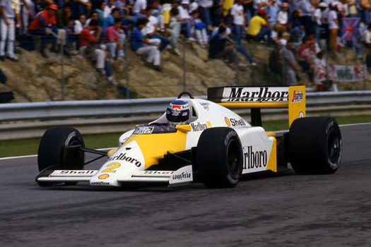 At Estoril during the 1986 F1 season, Keke Rosberg drove a Yellow