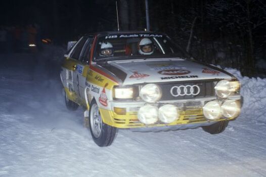 Swedish Rally Karlstad SWE 10 12 02 1984