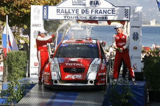 Rally de France TOUR DE CORSE Ajaccio 12 14 10 2007