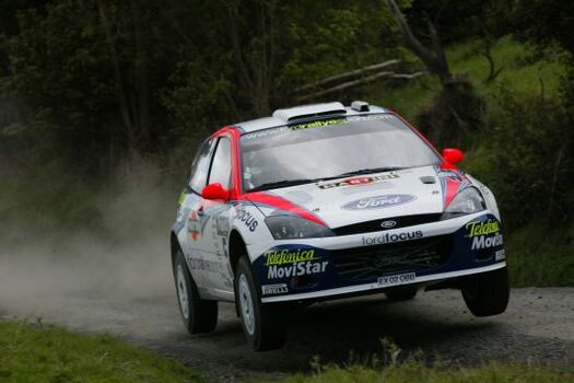Photo WRC – Colin McRae & Nicky Grist – Ford Focus – Acropolis Rally 2002