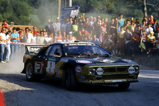 Rally Piancavallo ITA 30 31 08 1985