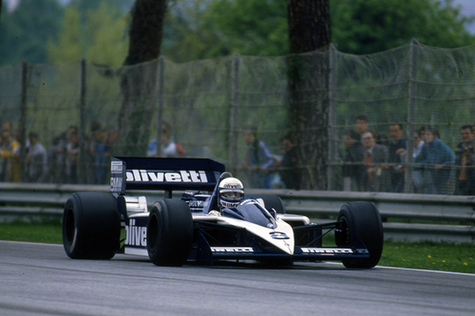 Elio de Angelis, Brabham BT55 BMW., Monaco GP