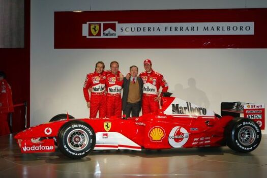 Presentazione Ferrari F1 F2004 Presentazione Ferrari F1 F2004