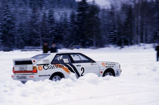 Swedish Rally Karlstad SWE 10 12 02 1984