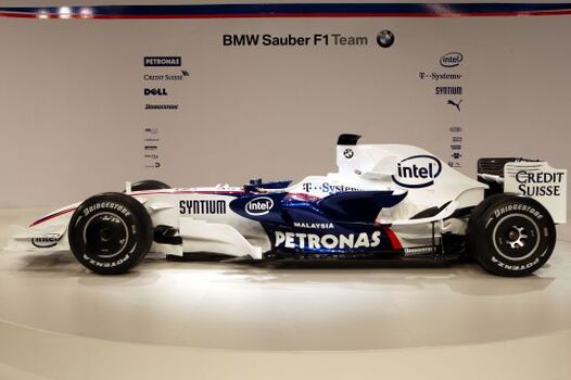 Launch BMW Sauber F1.08 Munich Germany 14 01 2008 Launch BMW Sauber F1.08 Munich Germany 14 01 2008