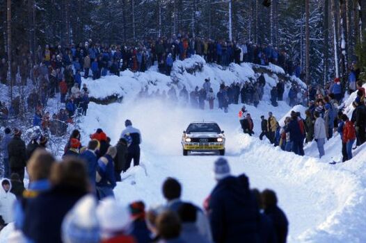 Swedish Rally Karlstad SWE 10 12 02 1984