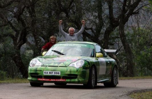 Test Francois delecour con una Porsche 997 rally Test Francois delecour con una Porsche 997 rally