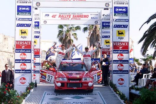 Rally di Sanremo San Remo ITA 20 22 10 2000 Rally di Sanremo San Remo ITA 20 22 10 2000