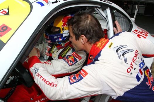 Sebastien Loeb and Dani Sordo International GT Open Barcelona 30 31 10 2010 Sebastien Loeb and Dani Sordo International GT Open Barcelona 30 31 10 2010