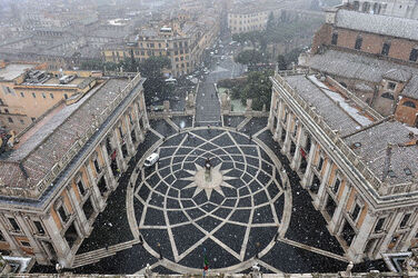 NEVE A ROMA NEVE A ROMA