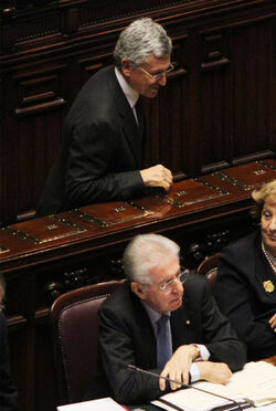VOTO FIDUCIA ALLA CAMERA GOVERNO MARIO MONTI