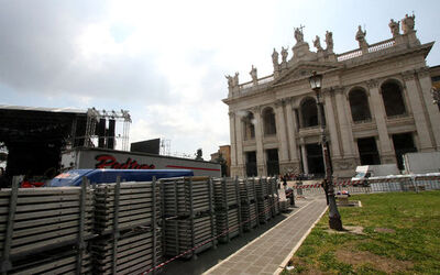 PREPARATIVI CONCERTO 1&deg; MAGGIO