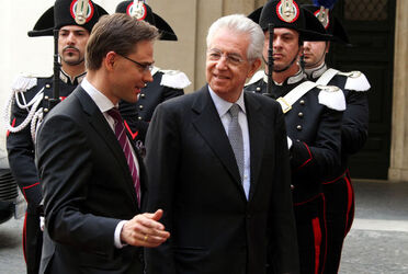 INCONTRO JYRKI KATAINEN MARIO MONTI