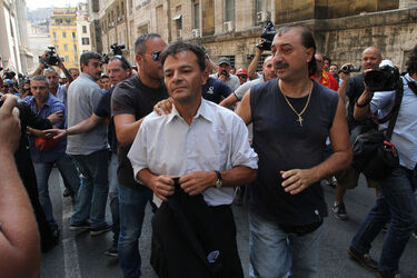 MANIFESTAZIONE OPERAI ALCOA