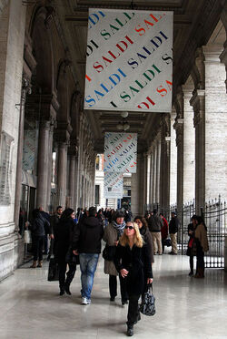 INIZIO SALDI A ROMA