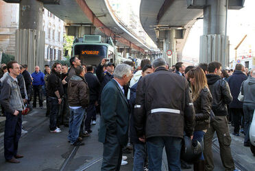 MANIFESTAZIONE LAVORATORI ATAC