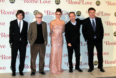 CINEMA RED CARPET DEL FILM TO ROME WITH LOVE DI WOODY ALLEN
