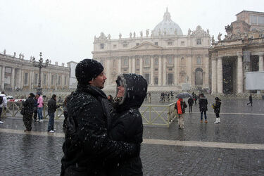 NEVE A SAN PIETRO