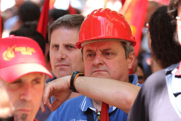 MANIFESTAZIONE FIOM CGIL CONTRO RIFORMA LAVORO