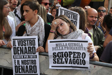 MANIFESTAZIONE INDIGNATOS MONTECITORIO MANIFESTAZIONE INDIGNATOS MONTECITORIO