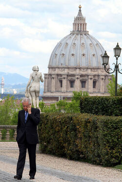 INCONTRO MARIO MONTI SHEIKH HAMAD BIN KHALIFA AL THANI