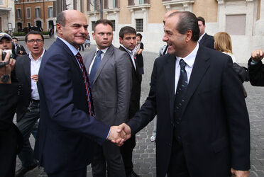 PIERLUIGI BERSANI ANTONIO DI PIETRO