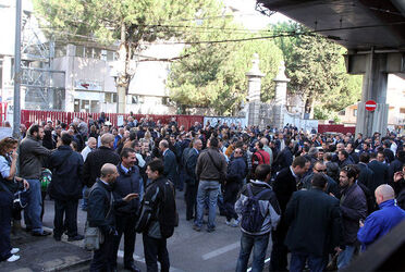 MANIFESTAZIONE LAVORATORI ATAC